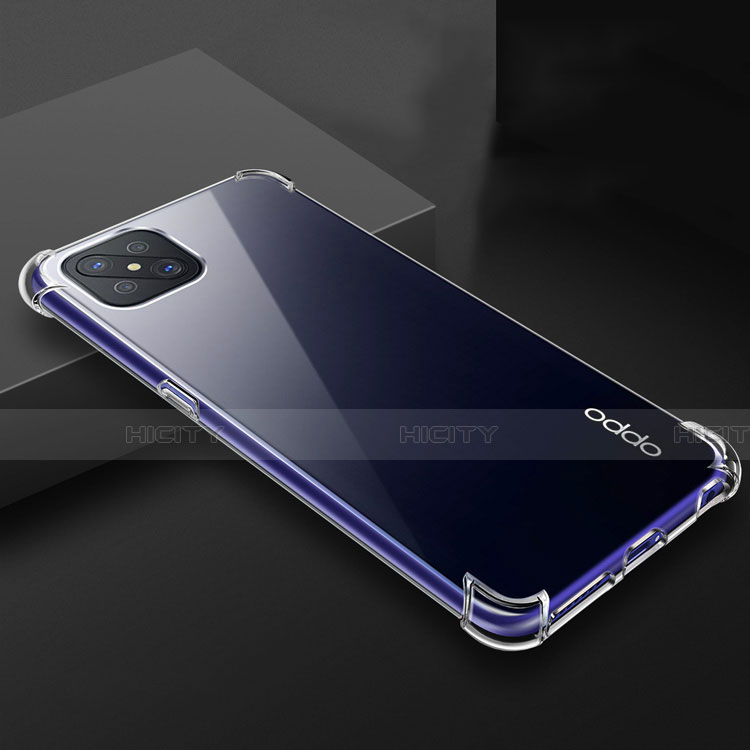 Etui Ultra Fine TPU Souple Transparente T03 pour Oppo Reno4 Z 5G Clair Plus