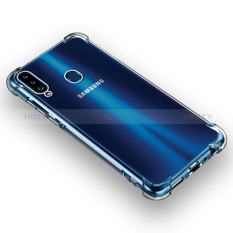 Etui Ultra Fine TPU Souple Transparente T03 pour Samsung Galaxy A20s Clair Plus