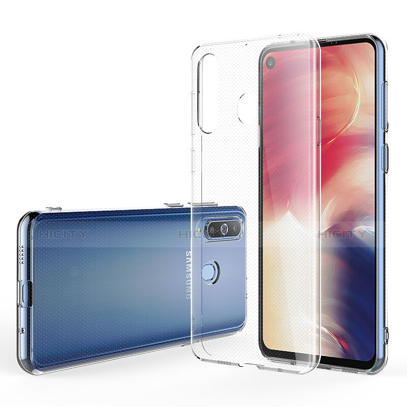 Etui Ultra Fine TPU Souple Transparente T03 pour Samsung Galaxy A8s SM-G8870 Clair Plus