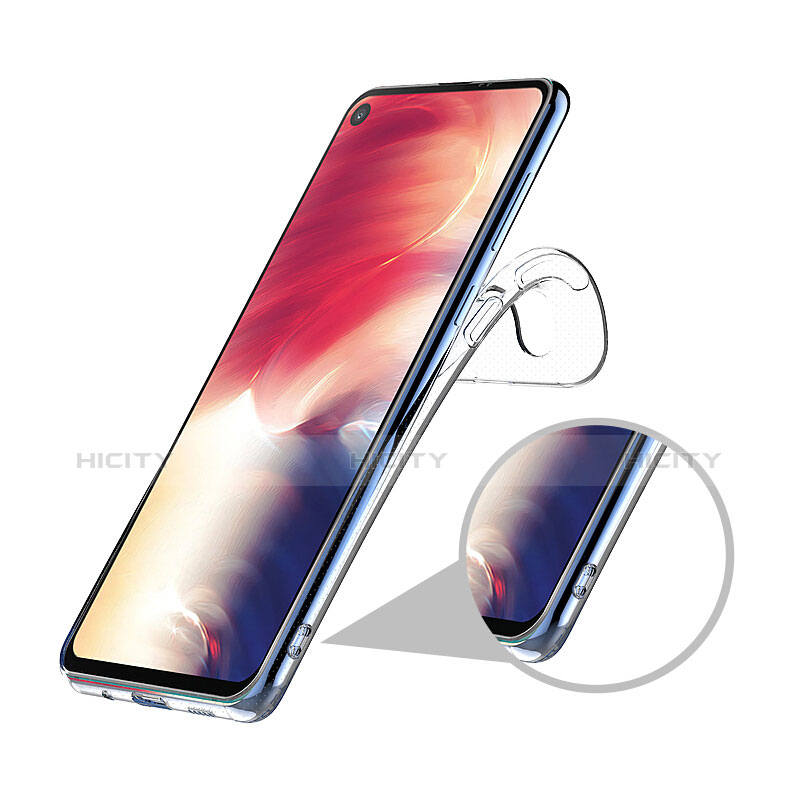 Etui Ultra Fine TPU Souple Transparente T03 pour Samsung Galaxy A8s SM-G8870 Clair Plus