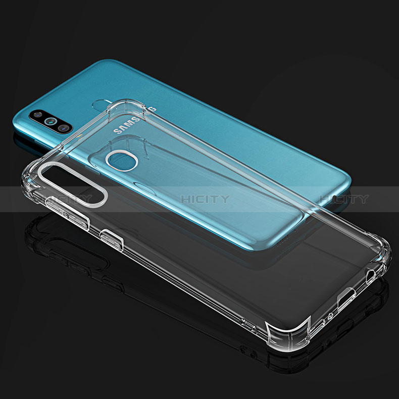 Etui Ultra Fine TPU Souple Transparente T03 pour Samsung Galaxy M30 Clair Plus