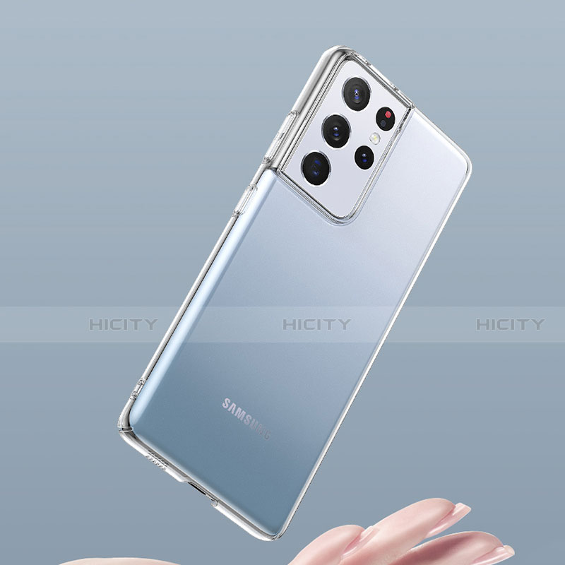 Etui Ultra Fine TPU Souple Transparente T03 pour Samsung Galaxy S21 Ultra 5G Plus