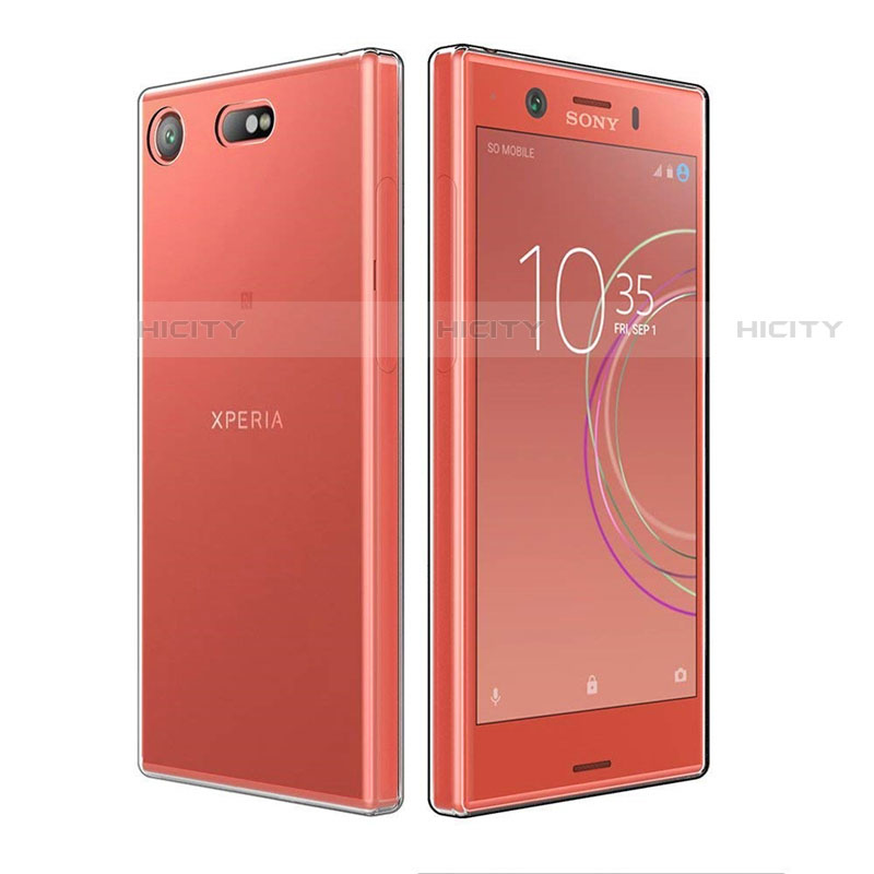 Etui Ultra Fine TPU Souple Transparente T03 pour Sony Xperia XZ1 Compact Clair Plus