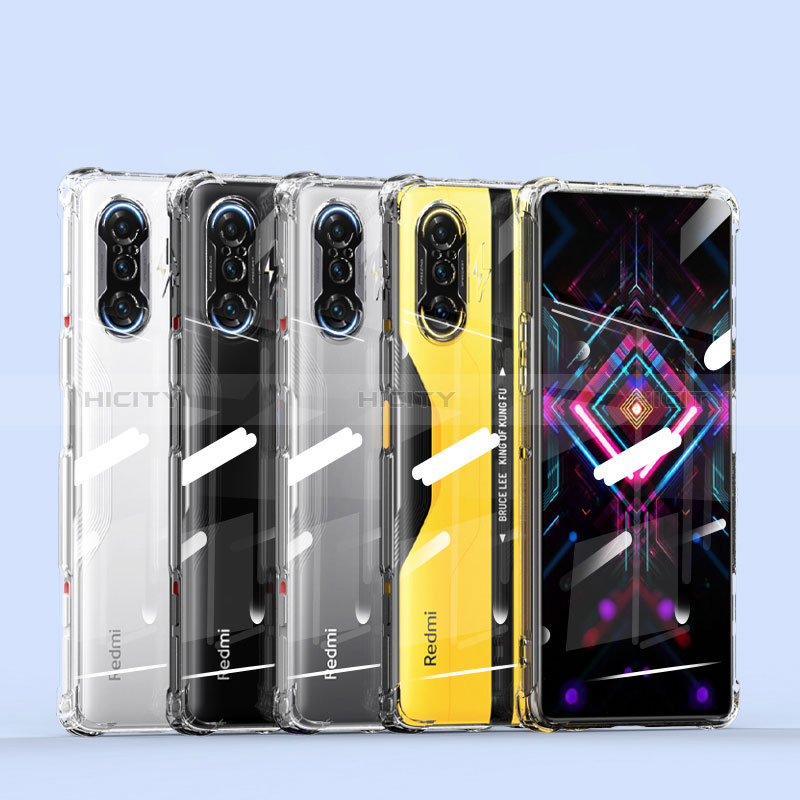 Etui Ultra Fine TPU Souple Transparente T03 pour Xiaomi Redmi K40 Gaming 5G Clair Plus