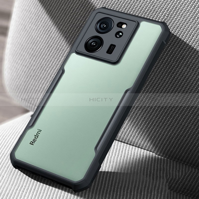 Etui Ultra Fine TPU Souple Transparente T03 pour Xiaomi Redmi K60 Ultra 5G Noir Plus