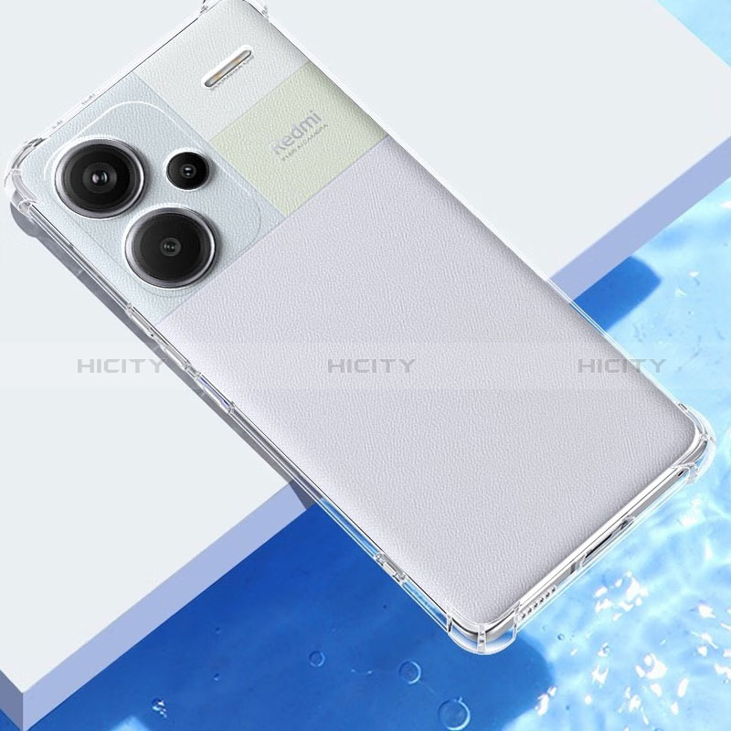 Etui Ultra Fine TPU Souple Transparente T03 pour Xiaomi Redmi Note 13 Pro+ Plus 5G Clair Plus