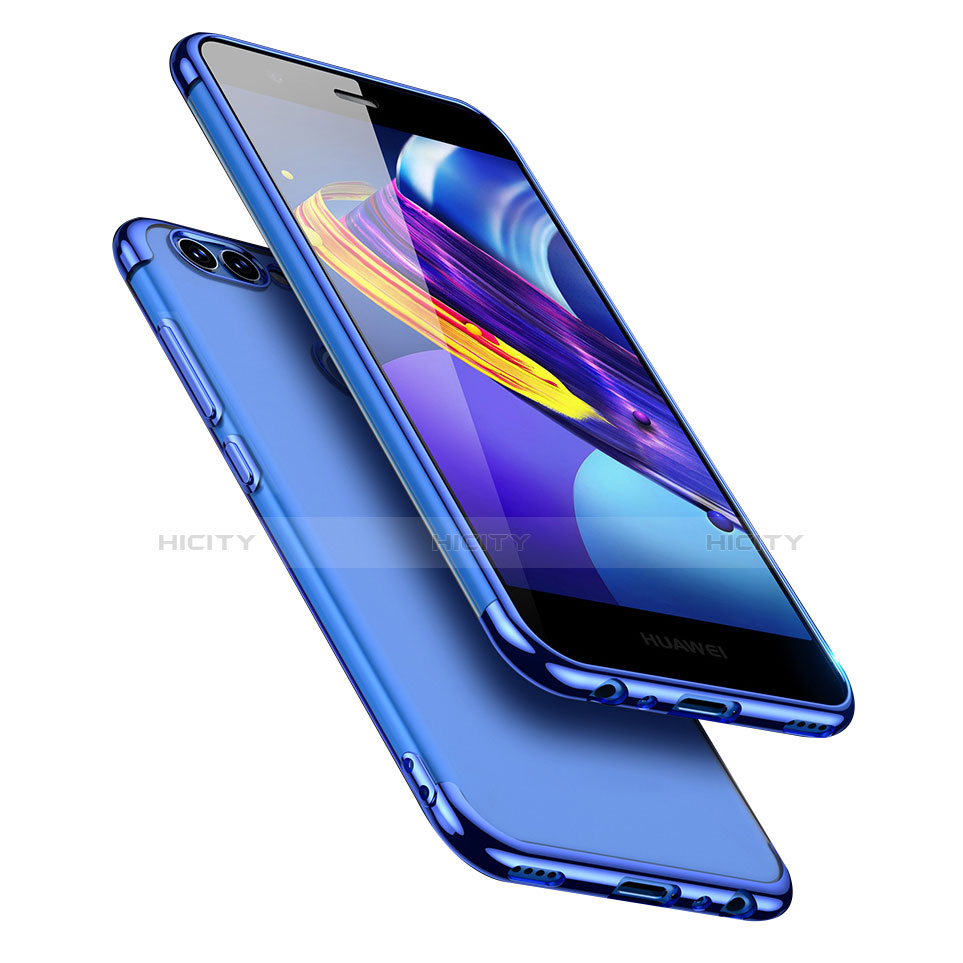 Etui Ultra Fine TPU Souple Transparente T07 pour Huawei Nova 2 Bleu Plus