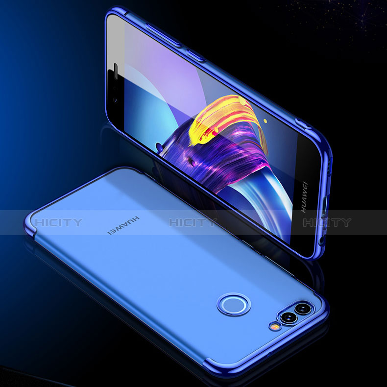 Etui Ultra Fine TPU Souple Transparente T07 pour Huawei Nova 2 Bleu Plus