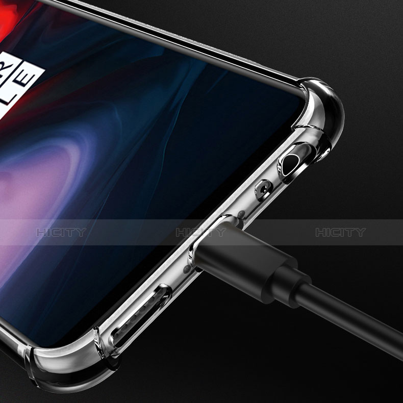Etui Ultra Fine TPU Souple Transparente T07 pour OnePlus 6 Clair Plus