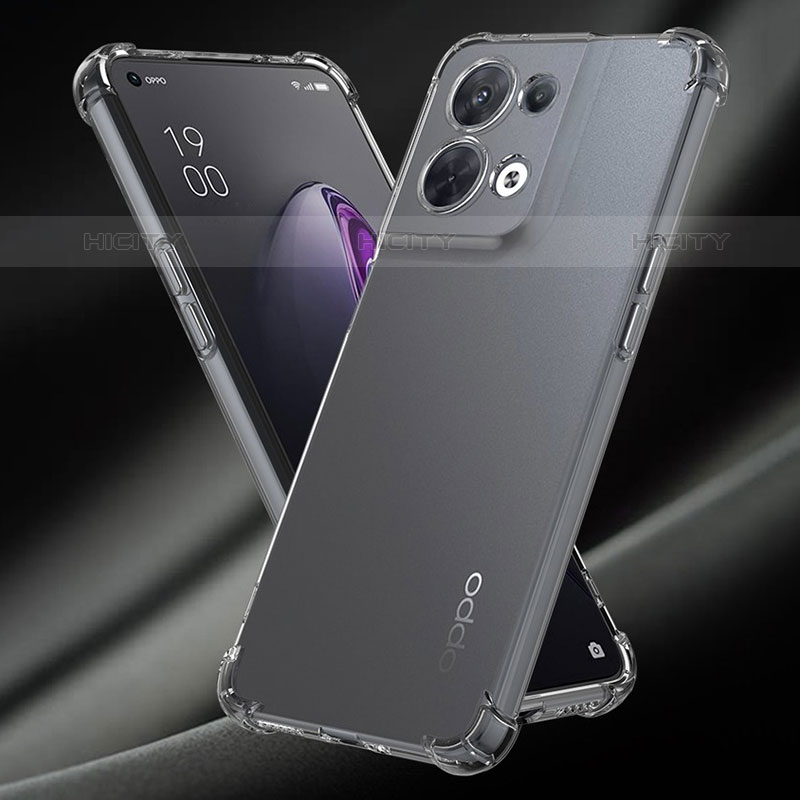 Etui Ultra Fine TPU Souple Transparente T07 pour Oppo Reno8 Pro+ Plus 5G Clair Plus