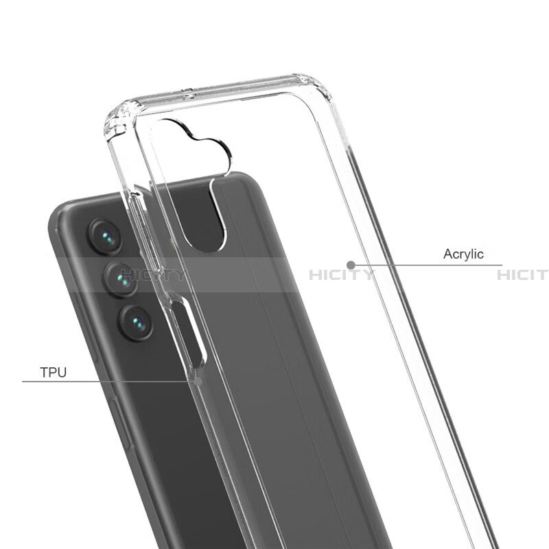 Etui Ultra Fine TPU Souple Transparente T07 pour Samsung Galaxy A14 4G Clair Plus