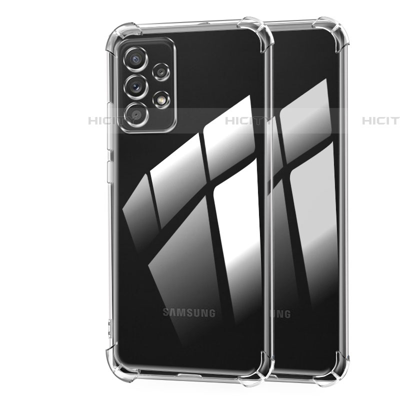 Etui Ultra Fine TPU Souple Transparente T07 pour Samsung Galaxy A72 4G Clair Plus