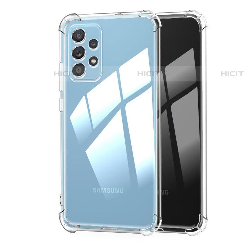 Etui Ultra Fine TPU Souple Transparente T07 pour Samsung Galaxy A72 4G Clair Plus