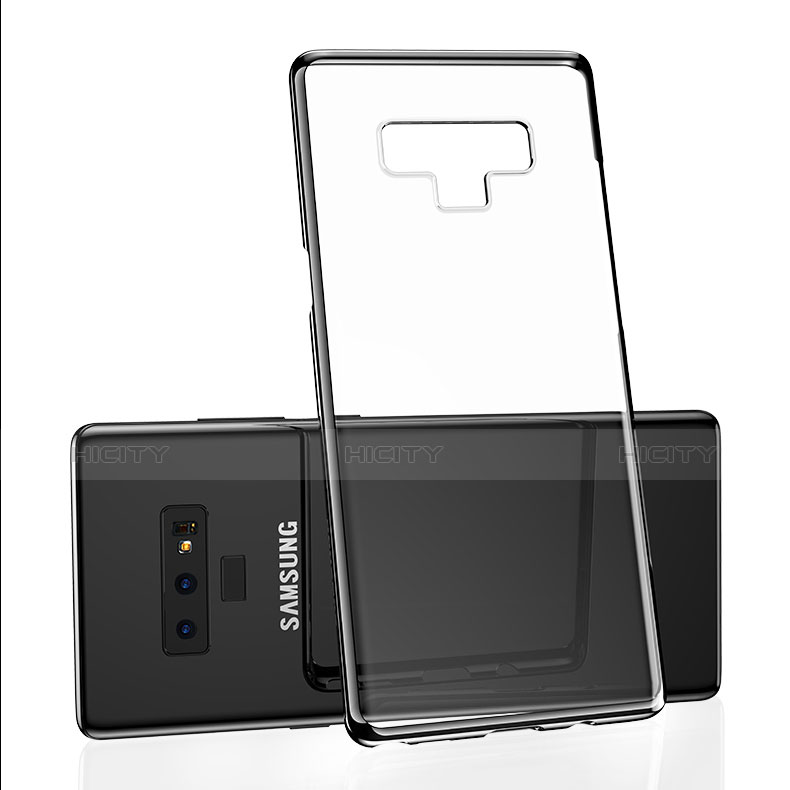 Etui Ultra Fine TPU Souple Transparente T07 pour Samsung Galaxy Note 9 Noir Plus