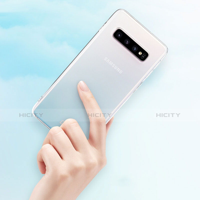 Etui Ultra Fine TPU Souple Transparente T07 pour Samsung Galaxy S10 Plus Clair Plus