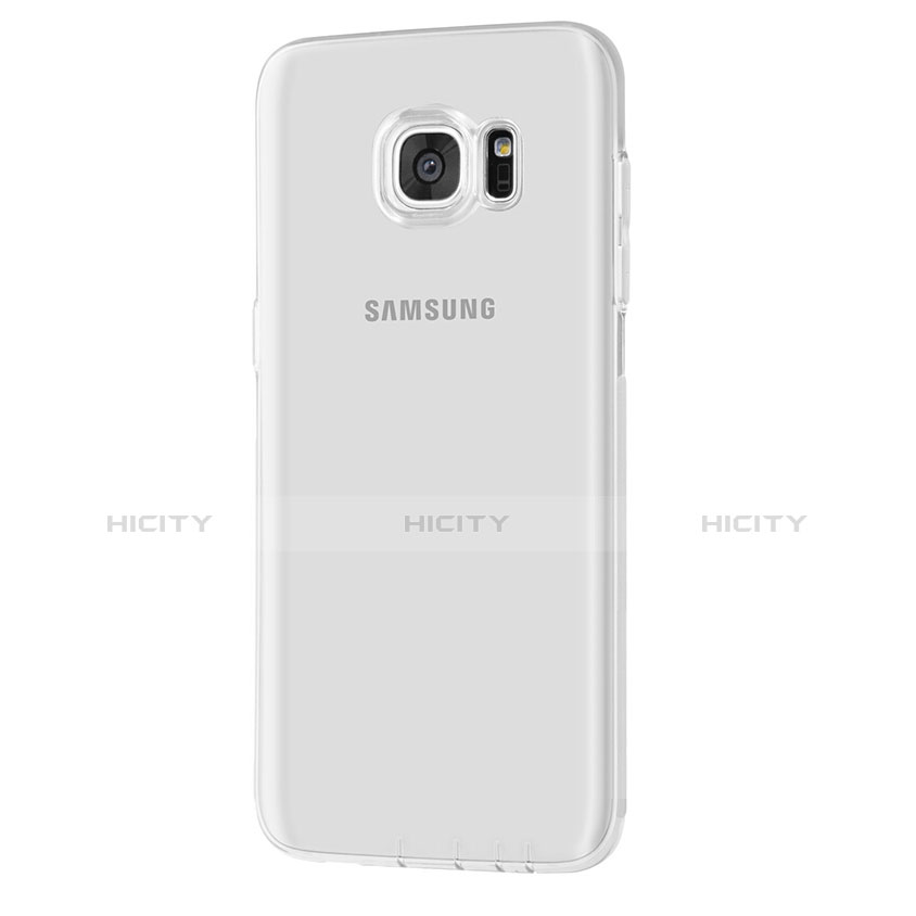 Etui Ultra Fine TPU Souple Transparente T07 pour Samsung Galaxy S7 Edge G935F Clair Plus