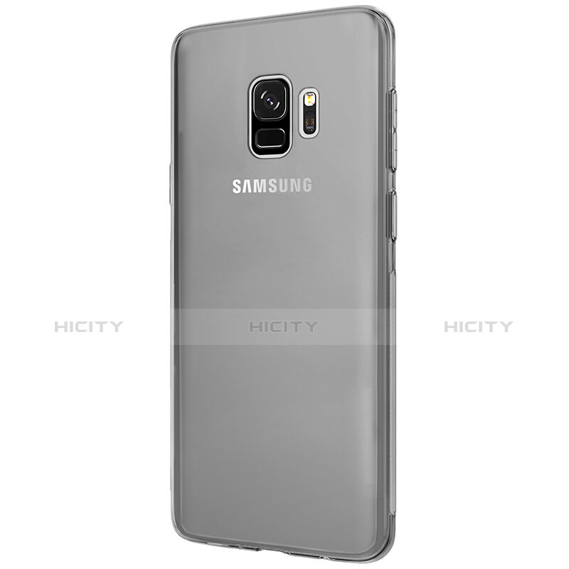 Etui Ultra Fine TPU Souple Transparente T07 pour Samsung Galaxy S9 Gris Plus