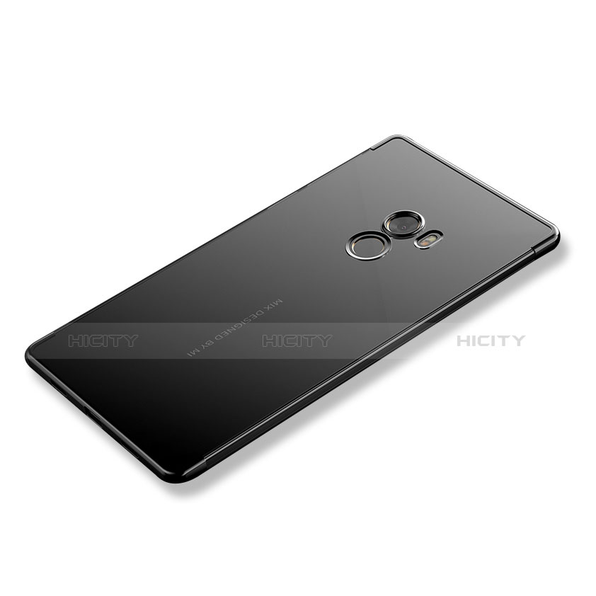 Etui Ultra Fine TPU Souple Transparente T07 pour Xiaomi Mi Mix 2 Noir Plus