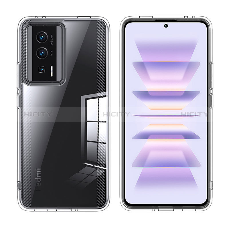 Etui Ultra Fine TPU Souple Transparente T07 pour Xiaomi Poco F5 Pro 5G Clair Plus