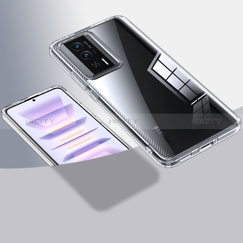 Etui Ultra Fine TPU Souple Transparente T07 pour Xiaomi Poco F5 Pro 5G Clair Plus