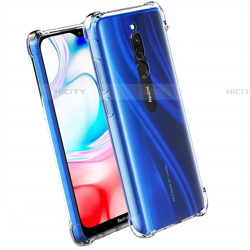 Etui Ultra Fine TPU Souple Transparente T07 pour Xiaomi Redmi 8 Clair Plus