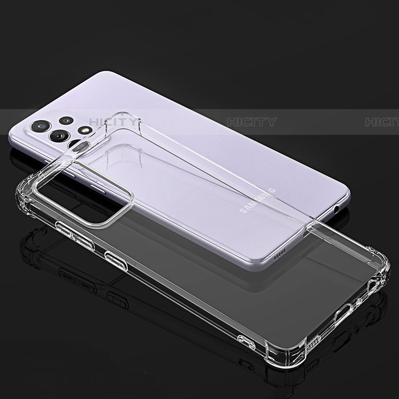 Etui Ultra Fine TPU Souple Transparente T08 pour Samsung Galaxy A52 5G Clair Plus