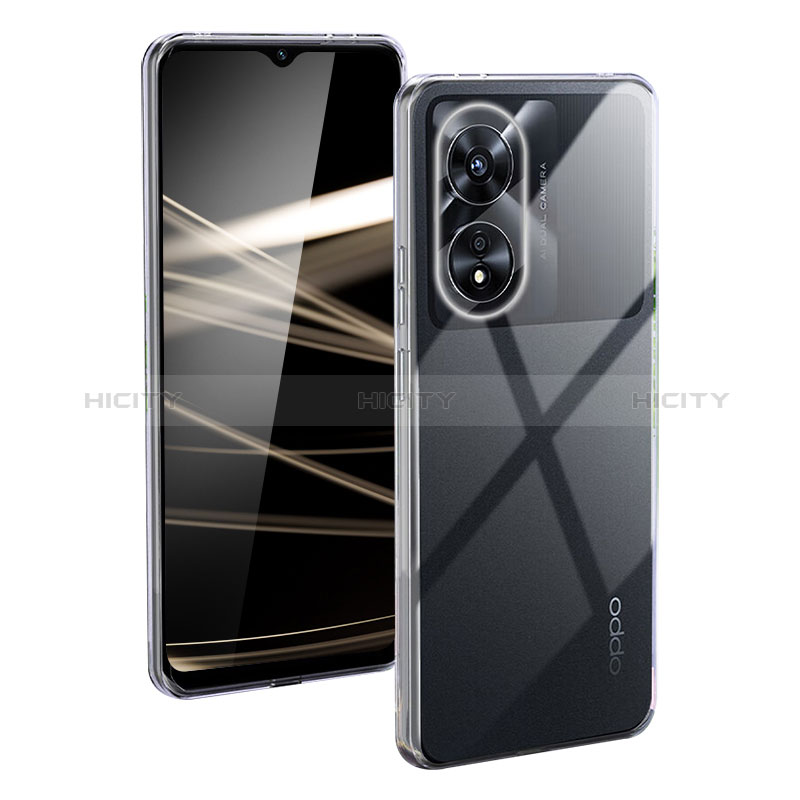 Etui Ultra Fine TPU Souple Transparente T09 pour Oppo A78 5G Clair Plus