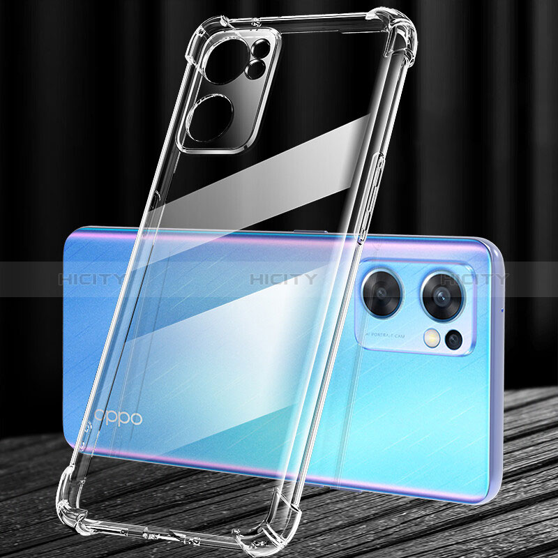 Etui Ultra Fine TPU Souple Transparente T09 pour Oppo Reno7 SE 5G Clair Plus