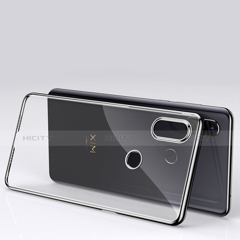 Etui Ultra Fine TPU Souple Transparente T09 pour Xiaomi Mi Mix 3 Noir Plus