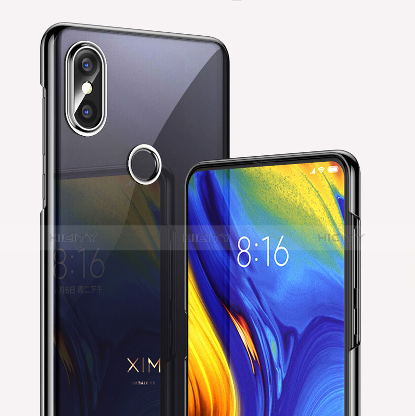 Etui Ultra Fine TPU Souple Transparente T09 pour Xiaomi Mi Mix 3 Noir Plus