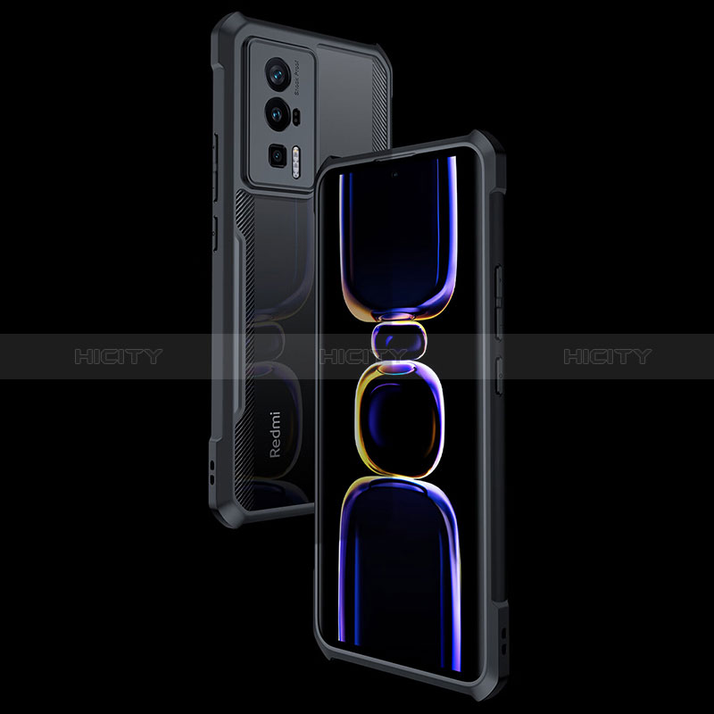 Etui Ultra Fine TPU Souple Transparente T09 pour Xiaomi Poco F5 Pro 5G Noir Plus