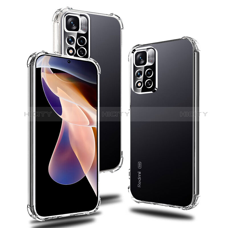 Etui Ultra Fine TPU Souple Transparente T09 pour Xiaomi Redmi Note 11S 5G Clair Plus