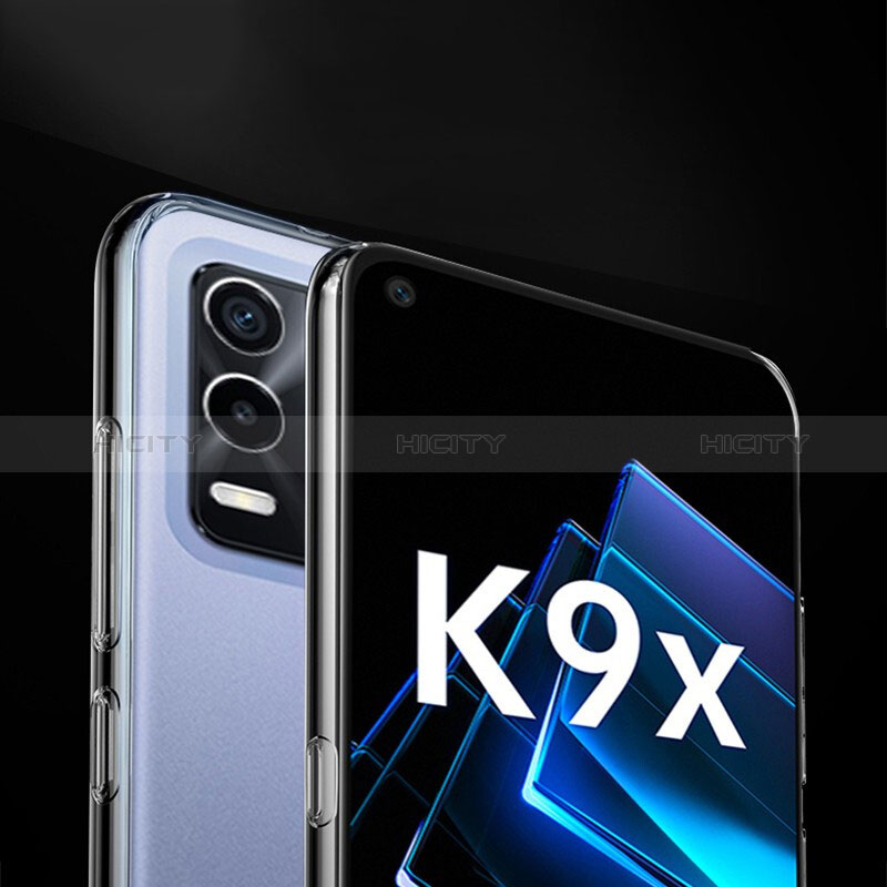 Etui Ultra Fine TPU Souple Transparente T10 pour Oppo K9X 5G Clair Plus