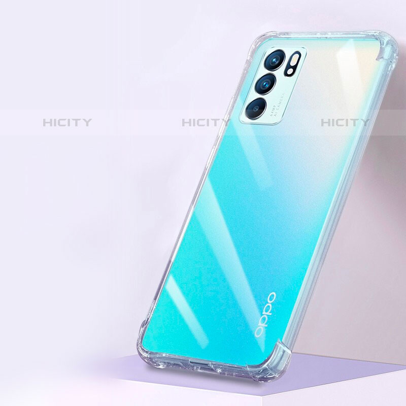 Etui Ultra Fine TPU Souple Transparente T10 pour Oppo Reno6 5G Clair Plus