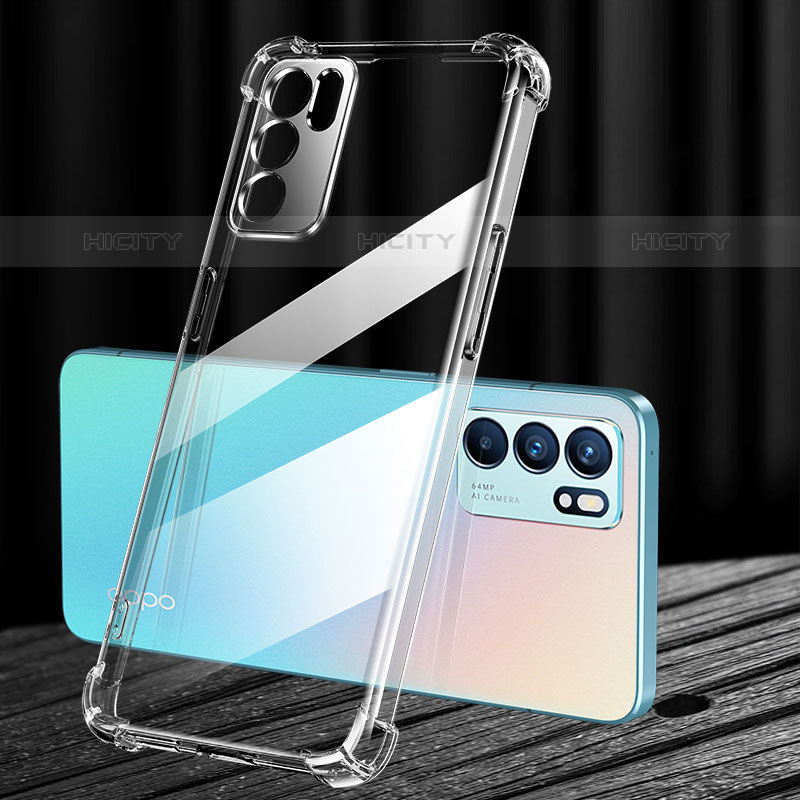 Etui Ultra Fine TPU Souple Transparente T10 pour Oppo Reno6 5G Clair Plus