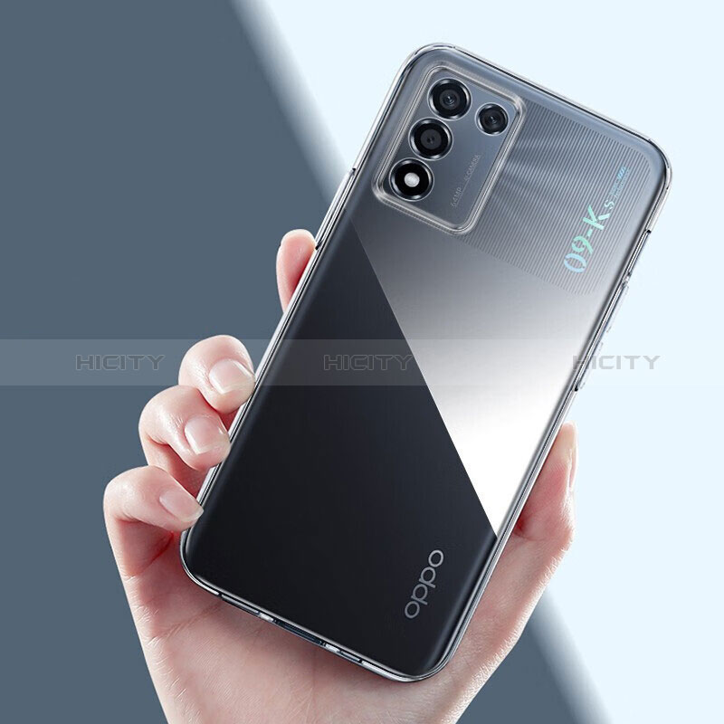 Etui Ultra Fine TPU Souple Transparente T10 pour Realme Q3s 5G Clair Plus