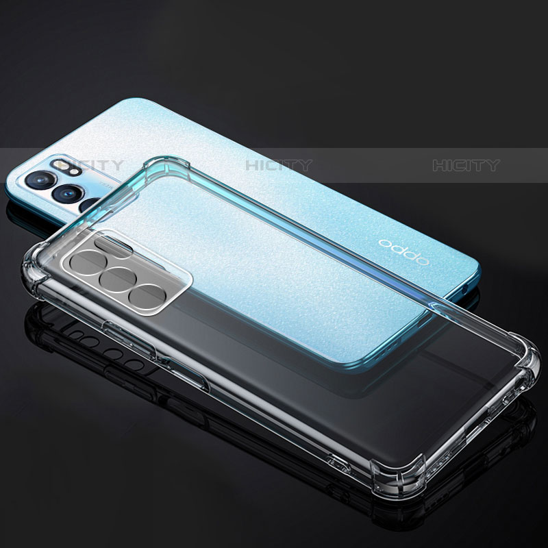 Etui Ultra Fine TPU Souple Transparente T11 pour Oppo Reno6 Pro 5G India Clair Plus