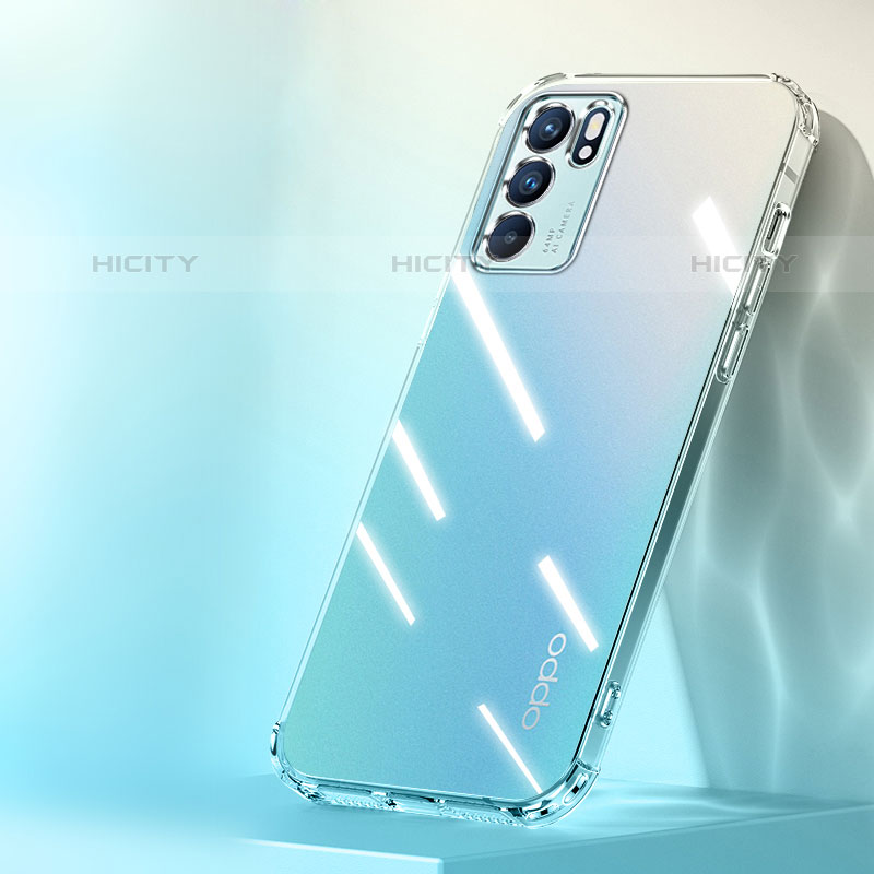 Etui Ultra Fine TPU Souple Transparente T11 pour Oppo Reno6 Pro 5G India Clair Plus