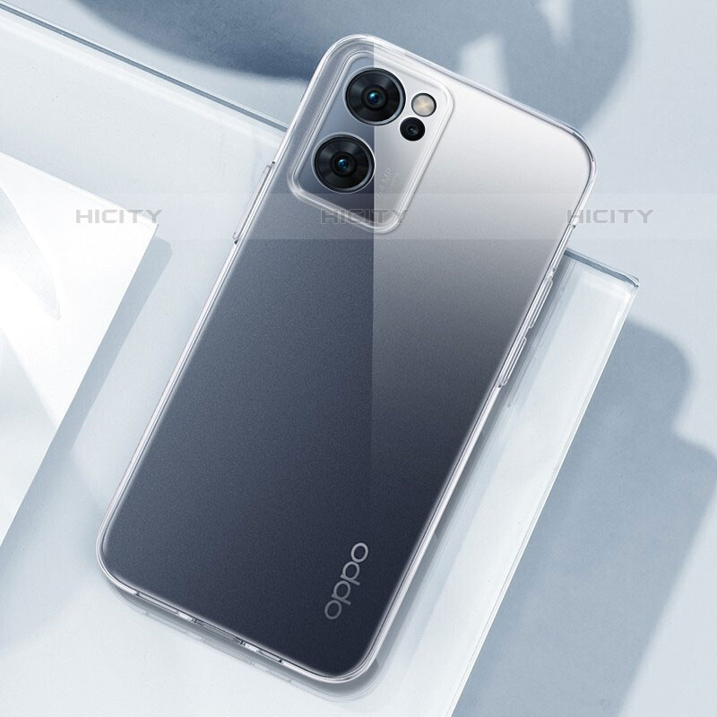 Etui Ultra Fine TPU Souple Transparente T11 pour Oppo Reno7 5G Clair Plus