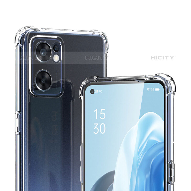 Etui Ultra Fine TPU Souple Transparente T11 pour Oppo Reno7 SE 5G Clair Plus