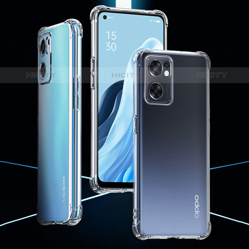 Etui Ultra Fine TPU Souple Transparente T11 pour Oppo Reno7 SE 5G Clair Plus