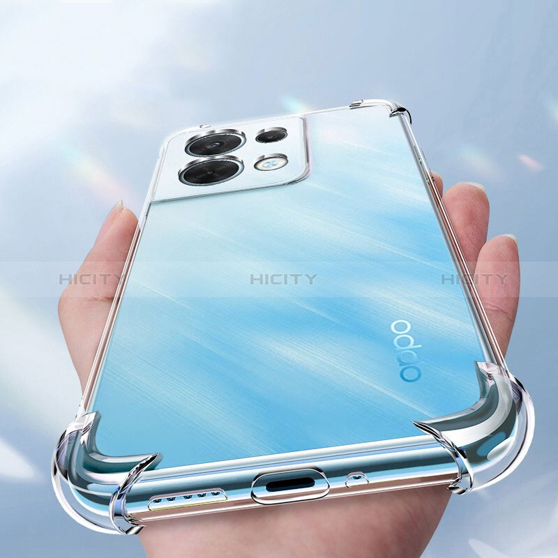 Etui Ultra Fine TPU Souple Transparente T11 pour Oppo Reno9 Pro+ Plus 5G Clair Plus