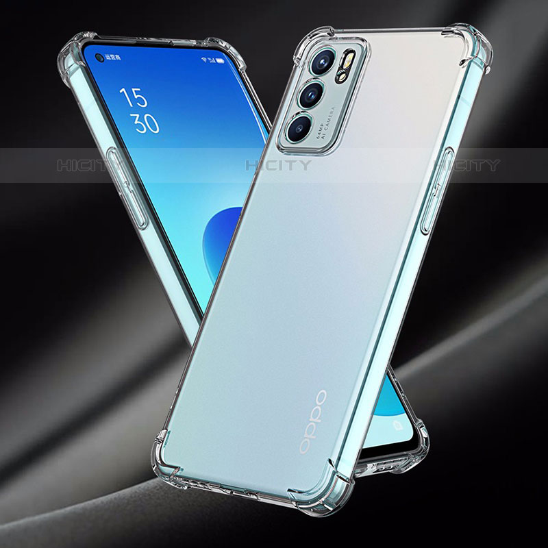 Etui Ultra Fine TPU Souple Transparente T12 pour Oppo Reno6 5G Clair Plus