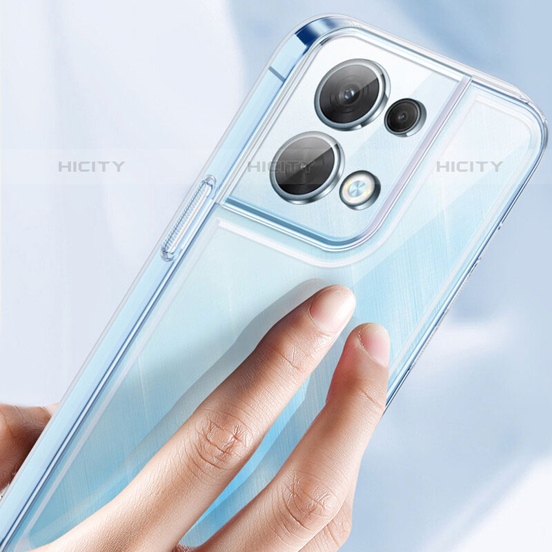 Etui Ultra Fine TPU Souple Transparente T12 pour Oppo Reno8 Pro 5G Clair Plus