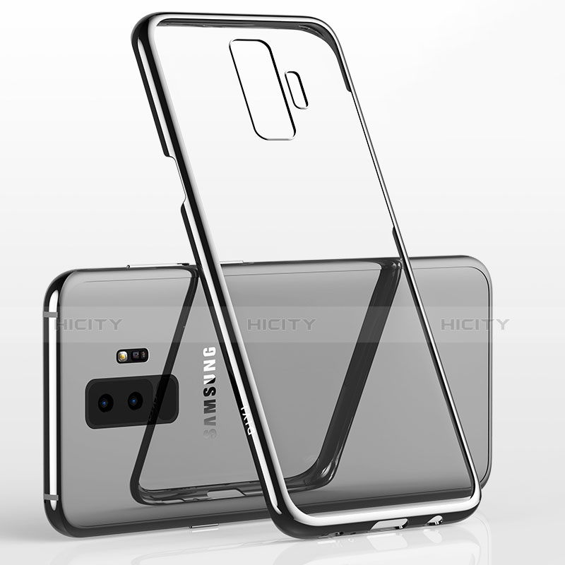 Etui Ultra Fine TPU Souple Transparente T12 pour Samsung Galaxy S9 Plus Argent Plus