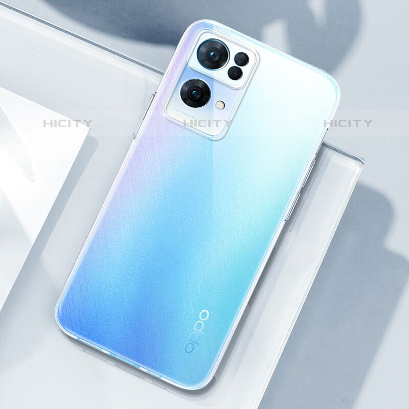 Etui Ultra Fine TPU Souple Transparente T13 pour Oppo Reno7 Pro 5G Clair Plus