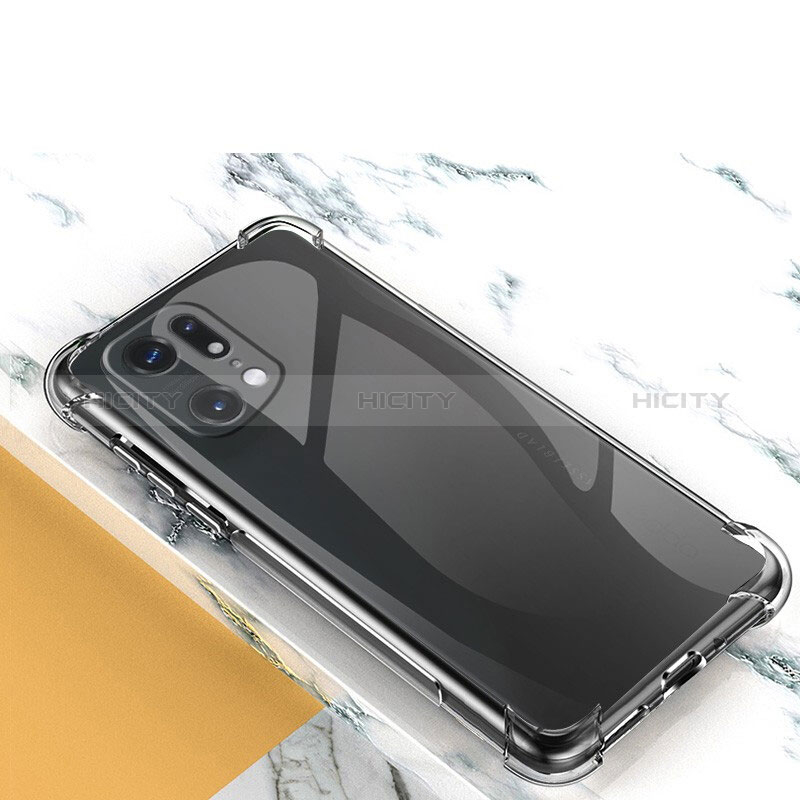 Etui Ultra Fine TPU Souple Transparente T14 pour Oppo Find X5 5G Clair Plus