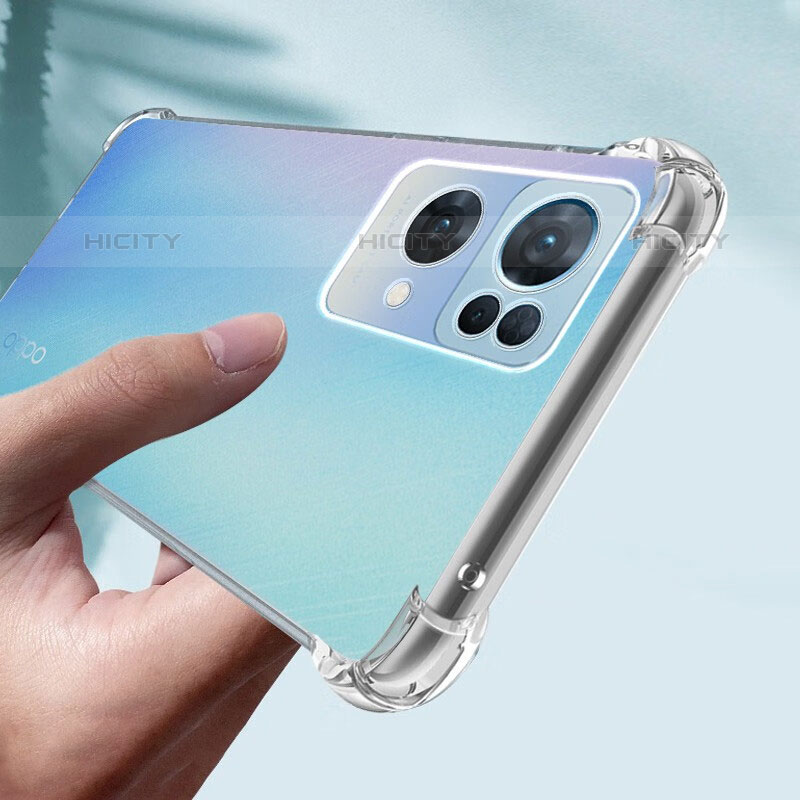 Etui Ultra Fine TPU Souple Transparente T14 pour Oppo Reno7 Pro 5G Clair Plus