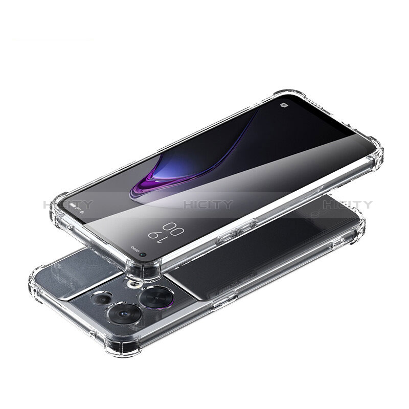 Etui Ultra Fine TPU Souple Transparente T14 pour Oppo Reno9 Pro+ Plus 5G Clair Plus