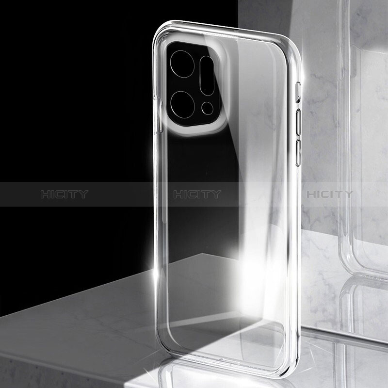 Etui Ultra Fine TPU Souple Transparente T15 pour Oppo Find X5 5G Clair Plus